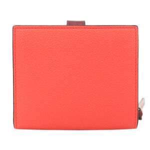 Loewe Compact Wallet Bi Zip fold Calfskin Wallet